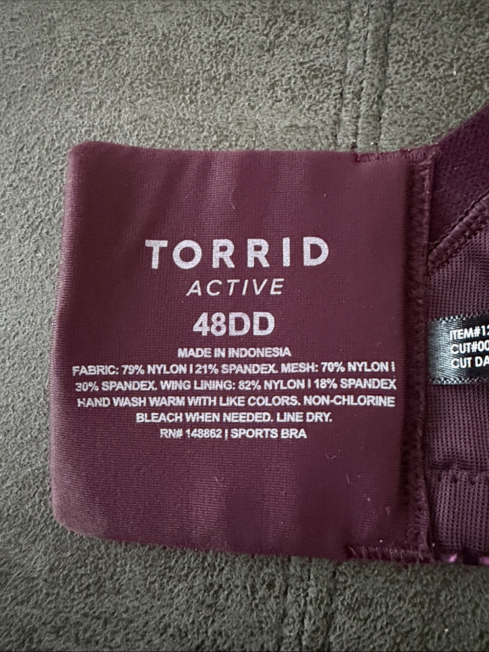torrid Purple Floral Underwire Bra - Picture 2 of 4